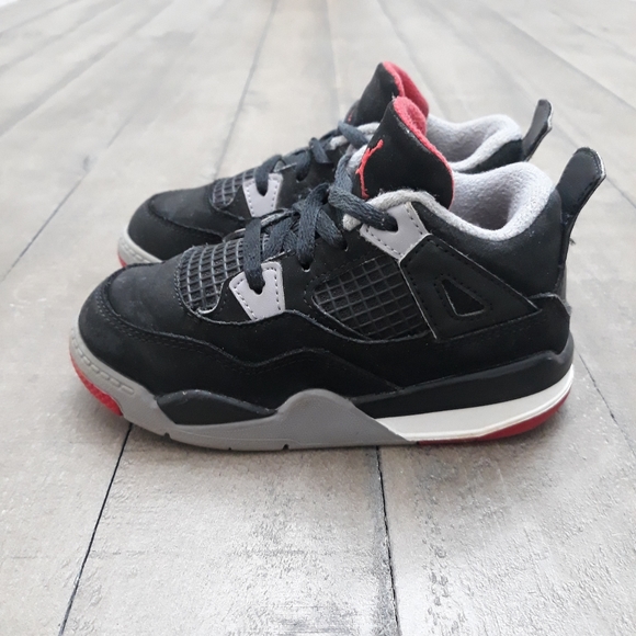 Jordan Other - Nike Air Jordan 4 Retro Bred Sz 9C